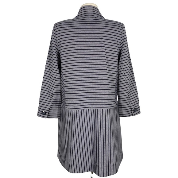 CABI Striped Dappled Stripe Car Coat Small - Picture 4 of 7